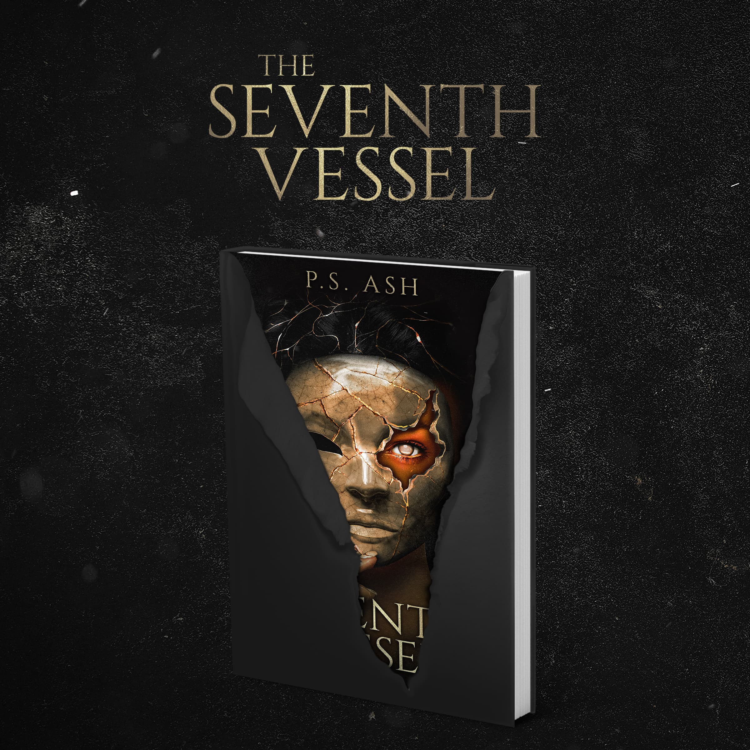 The Seventh Vessel cover-reveal artwork by P.S. Ash