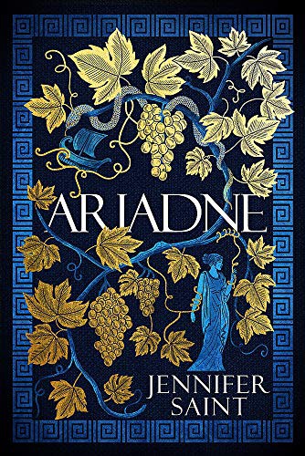 Ariadne cover by Jennifer Saint - mythic retelling where the labyrinth is only the first half of the cost