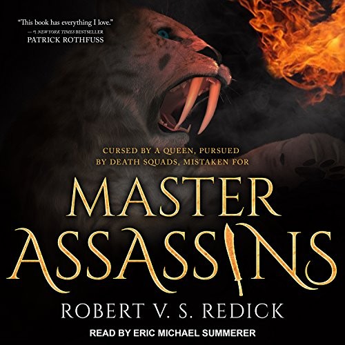 Master Assassins cover by Robert V.S. Redick - desert grimdark of two brothers mistaken for master assassins
