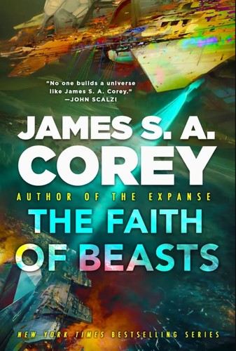 The Faith of Beasts cover by S.A. Corey - 2026 secondary-world epic dark fantasy with faith as the central cost