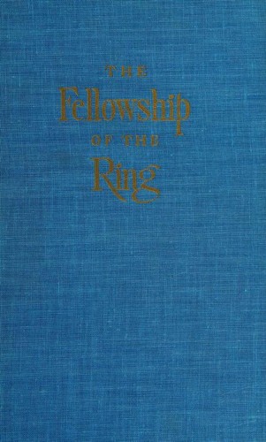 The Fellowship of the Ring cover by J.R.R. Tolkien - foundational dark fantasy epic darker than its film