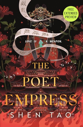 The Poet Empress cover by Shen Tao - 2026 secondary-world epic dark fantasy where poetry is the empire's power and language is the cost
